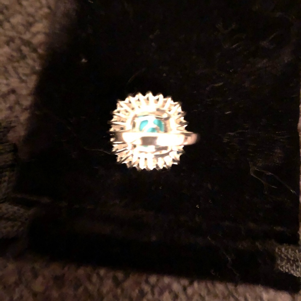🔥💍SLEEPING BEAUTY TURQUOISE RING💍🔥 - Picture 2 of 3